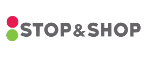 Stop & Shop logo with colorful dots on a white background